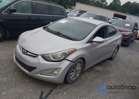 2014 Hyundai Elantra Se z USA, uszkodzony, nr VIN KMHDH4AE3EU064928